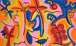 Klee en el Tropico II:Canvas