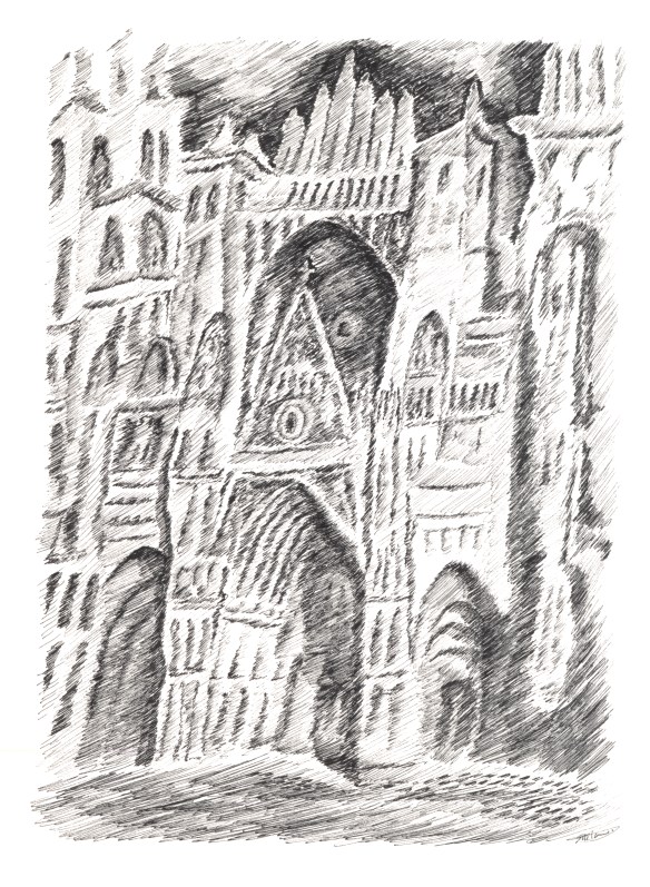 Catedral, Según Monet